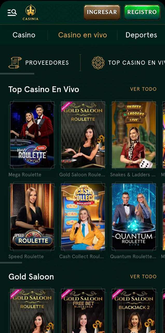 casinia Gameplay