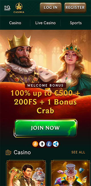 casinia Gameplay