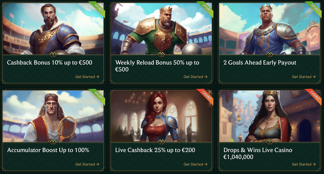 casinia Gameplay